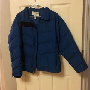 Old School Eddie  Bauer down jacket size Large